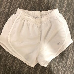 Nike Dri-Fit Shorts White Size Small